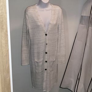 Stitch Fix Long Cardigan Waffle Sz M